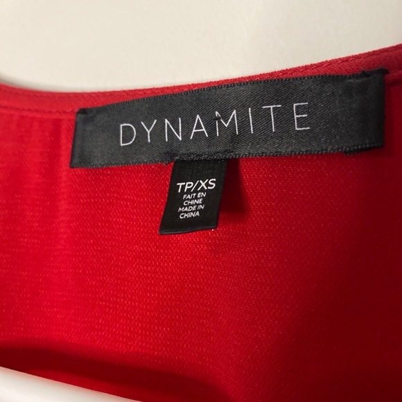 Dynamite Red Romper - Picture 3 of 7